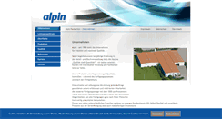 Desktop Screenshot of alpin-production.de
